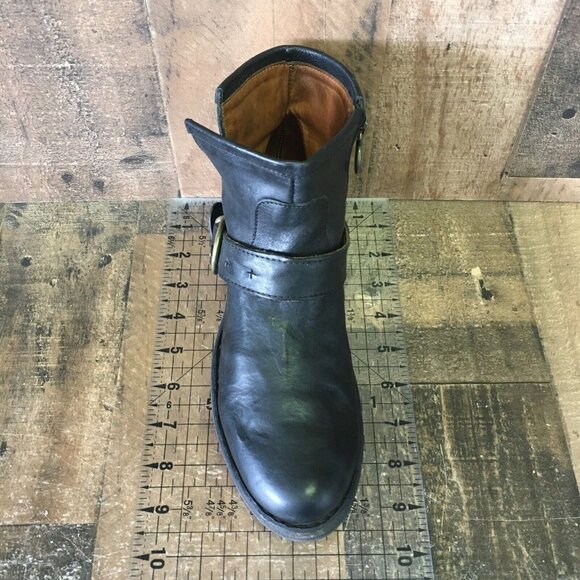 Fiorentini Baker Black Ankle Booties Boots Womens EUR 36 US 6 - Picture 3 of 12